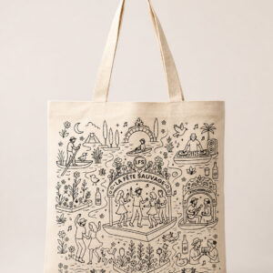 La Fête Sauvage Natural Xochimilco Tote Bag